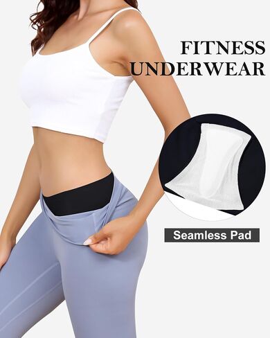 LEVAO Camel Proof Underwear for Women Seamless Underwear with Camel Concealer Toe No Show Yoga Bikini Workout Panties S-XXL in Saudi Arabia