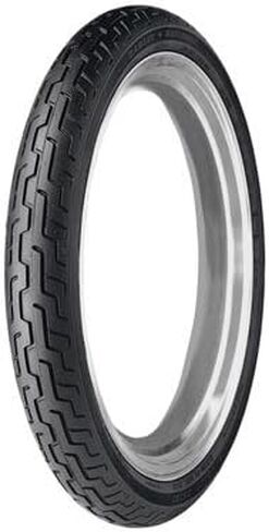 Dunlop D402 إطار الدراجات النارية الأمامية MH90-21 (54H) جدار أسود متوافق مع Harley-Davidson Softail Springer FXSTS 1988-2007 in Saudi Arabia