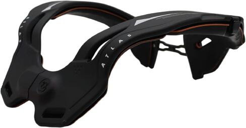 Atlas Brace Vision Anti-Compression Collar Neck Brace (Adult - Large/X-Large) for Use In: Powers, Offroad Racing, Motocross, Mountain Biking, and BMX (Black) in Saudi Arabia