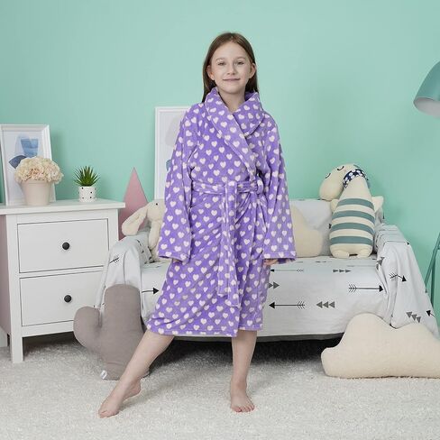 Simplicity Kids Cover UP Girls Beachwear Boys Housecoat Soft Fuzzy Children Boys Girls Bath Cover up in Saudi Arabia