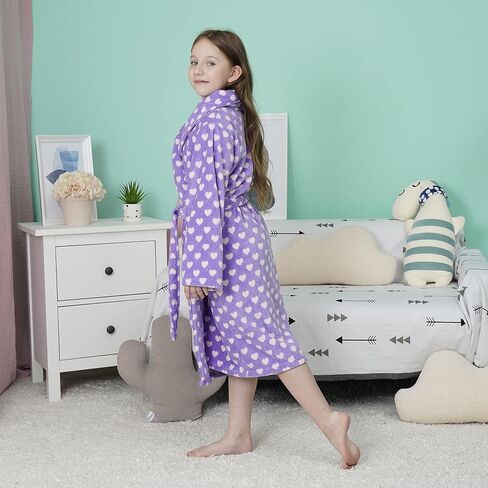 Simplicity Kids Cover UP Girls Beachwear Boys Housecoat Soft Fuzzy Children Boys Girls Bath Cover up in Saudi Arabia