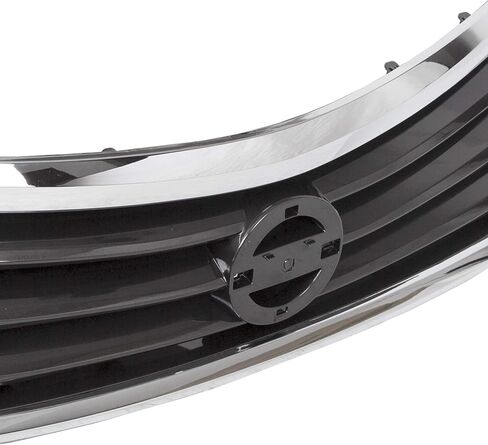 HECASA Front Bumper Grill Compatible with 2013 2014 2015 Nissan Altima 623103TA0A NI1200250 Upper Grille Chrome Shell Black Insert Sedan Assembly in Saudi Arabia