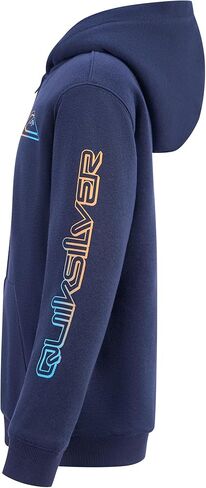 Quiksilver Boys' Full-Zip Sherpa Lined Fleece Hoodie Sweatshirt in Saudi Arabia