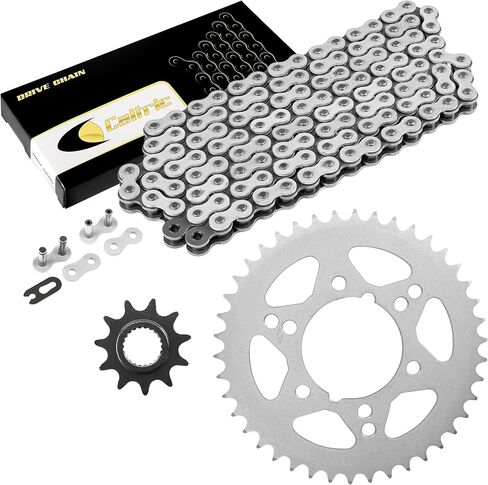 Caltric Drive Chain and Sprockets Kit Compatible with Polaris Trail Boss 325 2000 Trail Boss in Saudi Arabia