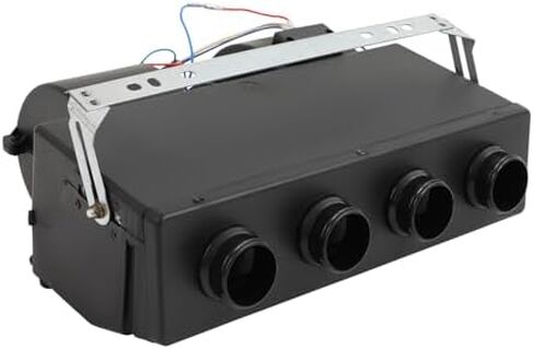 4 -Port 12V تحت مجموعة ضاغط AC Dash AC - تكييف الهواء العالمي القابل للتكييف من 3 سرعات للسيارات الكلاسيكية والشاحنات والعبارات والمعدات الثقيلة - أداء التبريد 3300KCAL/H in Saudi Arabia