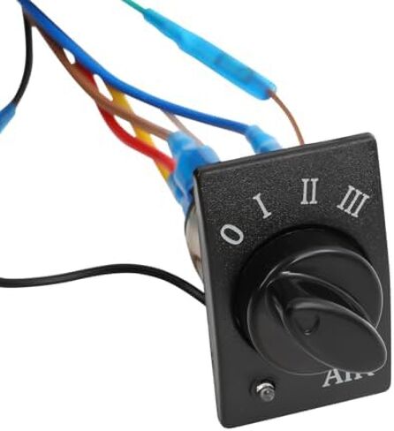 4 -Port 12V تحت مجموعة ضاغط AC Dash AC - تكييف الهواء العالمي القابل للتكييف من 3 سرعات للسيارات الكلاسيكية والشاحنات والعبارات والمعدات الثقيلة - أداء التبريد 3300KCAL/H in Saudi Arabia