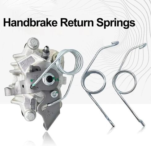 2Pcs Rear Caliper Parking Brake Lever Return Springs Stainless Steel Parking Brake Lever Return Spring in Saudi Arabia