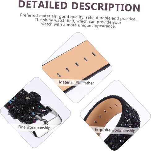 1pc Wrist Watch Strap استبدال لمشاهدة ملحق أنيقة مريحة لجميع الحرفية الممتازة للاستخدام اليومي in Kuwait