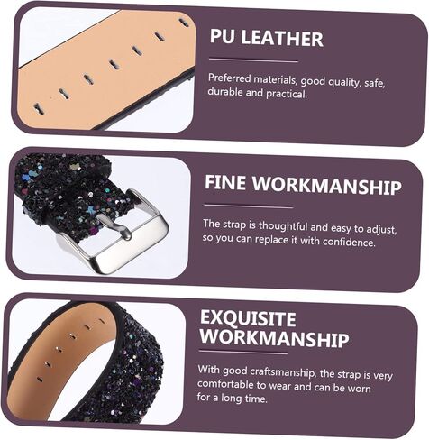 1pc Wrist Watch Strap استبدال لمشاهدة ملحق أنيقة مريحة لجميع الحرفية الممتازة للاستخدام اليومي in Kuwait