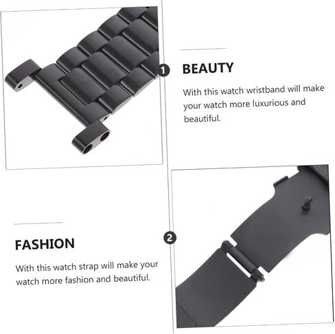 Stainless Steel Watch Band The Watche Wristbands Watch Bands Smartwatch Watch for Men Replacement Watch in Saudi Arabia