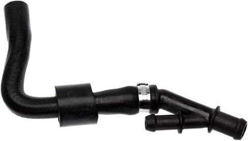 KarParts360 For Volkswagen Golf 2000-2006 HVAC Heater Hose | Lower | Black | Rubber, Plastic | 0.61 inches End-1 Inside Diameter | Molded Hose Shape in Saudi Arabia