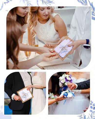 6/12 Pack Embroidery Cotton Wedding Handkerchief, 11" x 11" For Happy Tears Napkin, Something Blue for Bridal in Saudi Arabia