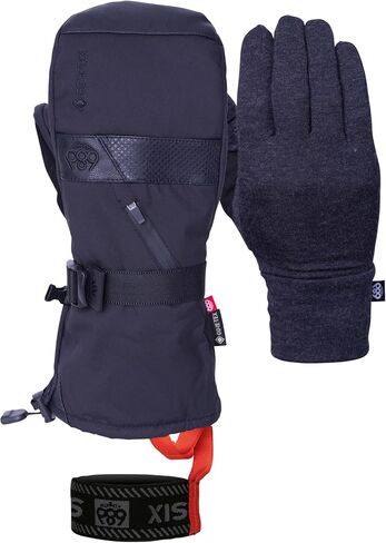 686 Women's Gore-TEX Smarty 3-in-1 Gauntlet Mitt - Fabric Shell with Removable Wool Blend Liner - Water & Weather Resistant in Saudi Arabia