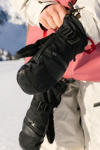 686 Women's Gore-TEX Smarty 3-in-1 Gauntlet Mitt - Fabric Shell with Removable Wool Blend Liner - Water & Weather Resistant in Saudi Arabia