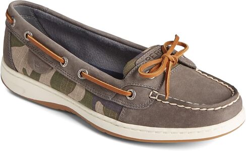 Sperry Women's Angelfish Boat Shoe, Dark Grey Metallic, 9.5 in Saudi Arabia