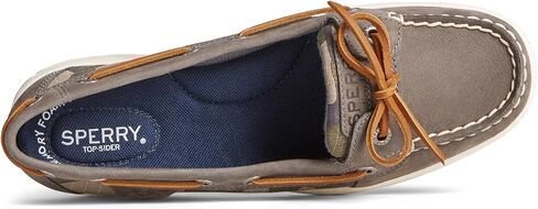 Sperry Women's Angelfish Boat Shoe, Dark Grey Metallic, 9.5 in Saudi Arabia
