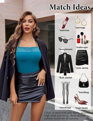 Avidlove Lingerie Lingerie Sexy Bodycon Lightgown Lace Lick Babydoll Chemise Cotton Sleepwear Halter Dress Slip S-XXL in Saudi Arabia
