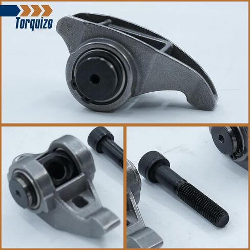 16pcs Arm Rocker Arm and Bolt Assembly مع مجموعة Trunion متوافقة مع LS1 LS2 LS6 LR4 LM7 L59 LM4 L33 4.8L 5.3L 5.7L 6.0L -OE# 12569167 ، 10214664 in Kuwait