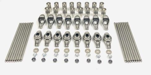 Rocker Arms, Push Rods & Lifters compatible with 1965-1968 Ford Mercury 289 302 sb Set of 16 in Saudi Arabia