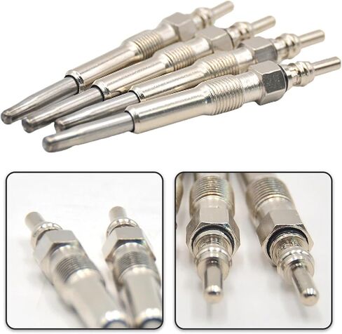 4PCS Car Heating Glow Plug Repair Kit Replacement Compatible With Seat Skoda Ford Volvo Renault Car Heater Glow Plugs Auto Parts in Saudi Arabia