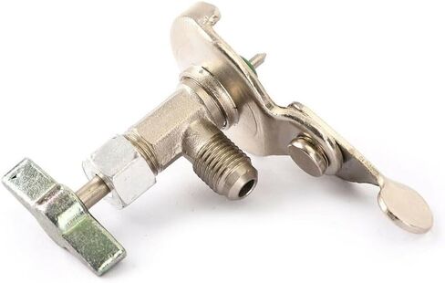 HVAC Charging Kit R12 R22 Can Tap Tapper With Recharge Hose Valve Stainless Steel Construction For Air Conditioning System Maintenance 36cm Length in Saudi Arabia