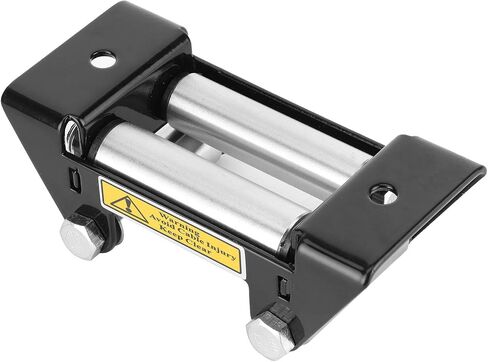 Winch Cable Roller Fairlead, 125mm/5in Hole Diatance Universal Iron Side by Side Winch Cable Roller Fair, Winch Roller Fairlead, Side by Side Winch Cable Roller Fairlead in Saudi Arabia