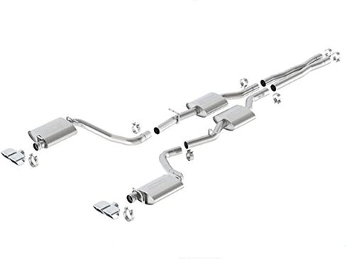 BORLA 140627 Cat-Back Performance Exhaust System for 2015-2023 Dodge Challenger R/T 5.7L V8 Automatic/Manual Transmission Rear Wheel Drive WITHOUT MDS (Cyl. Deactivation) Valves. in Saudi Arabia