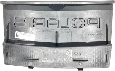 Polaris ATV Bumper Panel, Front, Gloss Black, Genuine OEM Part 5435357-070, Qty 1 in Saudi Arabia