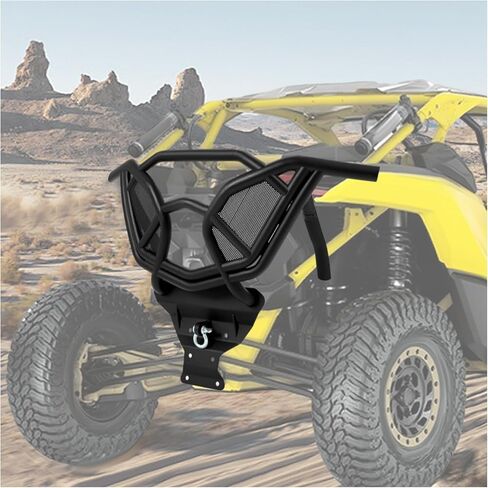 Hecasa الخلفية المصد الخلفي متوافق مع 2017+ Can-Am Maverick X3 900 Max Turbo R بديل لـ RB-CA-X3-00 واقي ذيل واقي الفرشاة الخلفي in Saudi Arabia