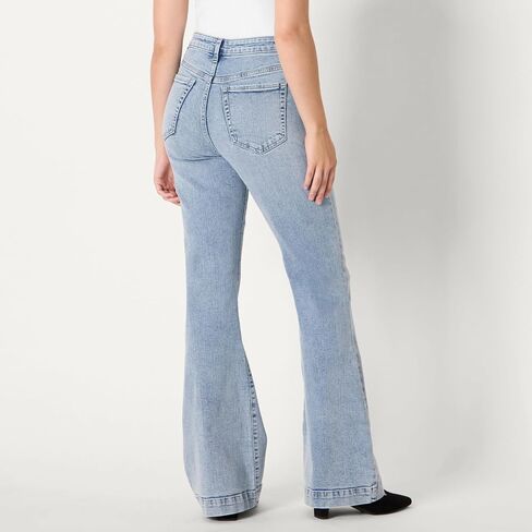Amazon Essentials Women's High Whight-Rise Flare Jean in Saudi Arabia