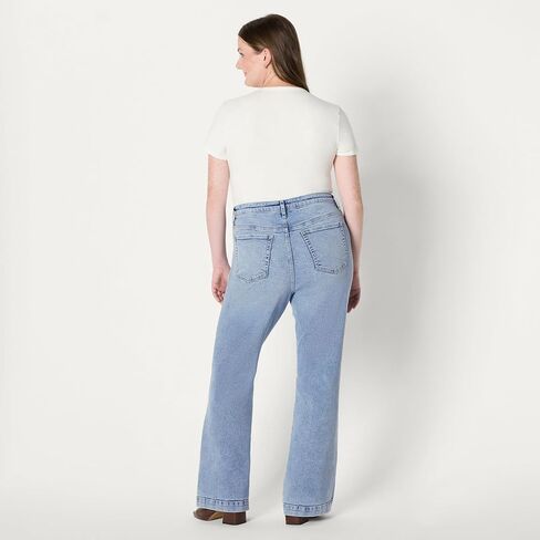 Amazon Essentials Women's High Whight-Rise Flare Jean in Saudi Arabia