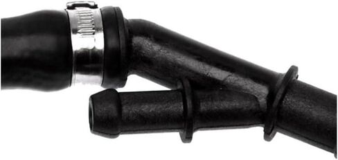Karparts360 لـ Audi TT 2000-2006 HVAC HOSE HOSE | أقل | أسود | المطاط ، البلاستيك | 0.61 بوصة نهاية 1 داخل القطر | شكل خرطوم مقولبة in Kuwait