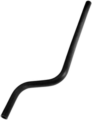 KarParts360 For Jeep Wrangler 1997-2003 HVAC Heater Hose | Black | Made Of Reinforced Rubber | 19/32 Inches By 26 13/32 Inches Measurements | Excluded Clamps in Saudi Arabia
