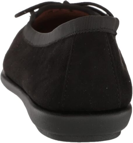 Aerosoles Women's HOMEBET Ballet Flat, Black Faux Suede, 7 in Saudi Arabia