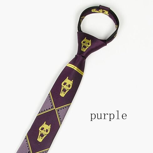3pcs Kira Yoshikage Cosplay Tie Anime Unisex Costume Tie Props Accessories in Saudi Arabia