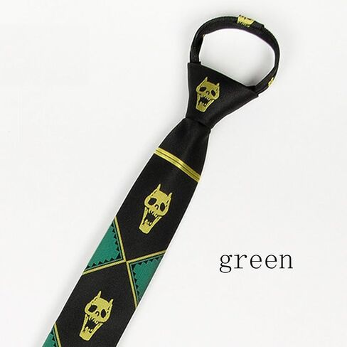 3pcs Kira Yoshikage Cosplay Tie Anime Unisex Costume Tie Props Accessories in Saudi Arabia