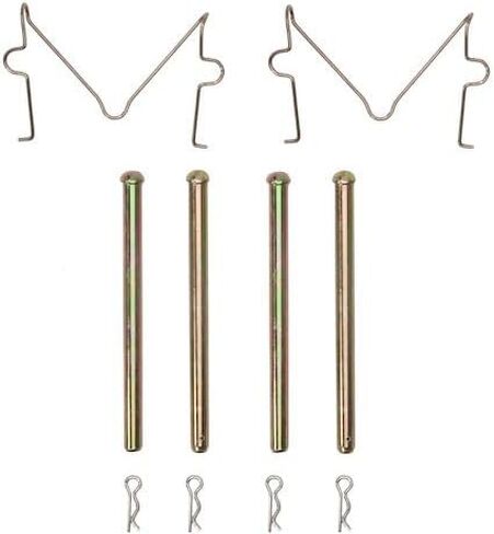 Front Brake Hardware Kit - Compatible with 2005-2021 Toyota Tacoma (with 6-Lug Wheels) in Saudi Arabia