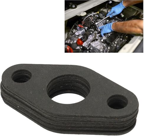 Turbocharger Gasket, High Hardness Paper Long Life Oil Drain Return Gasket 10Pcs Excellent Sealing for T3 T4 Turbo in Saudi Arabia