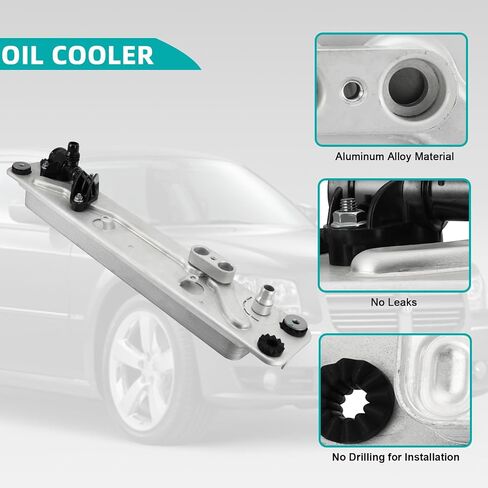 17217647315 برودة زيت النقل مع ترموستات لـ BMW E70 X5 2007-2013 E72 X6 08-13 1721753389 in Kuwait
