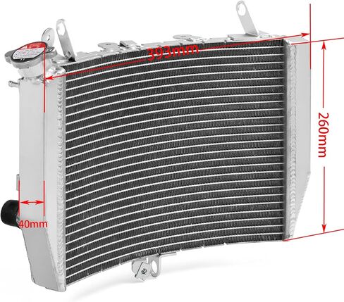 5SL-12461-00-00 Aluminum Radiator Cooling Cooler for Yamaha YZF-R6 2003-2005 YZF-R6S 2006-2009 in Saudi Arabia