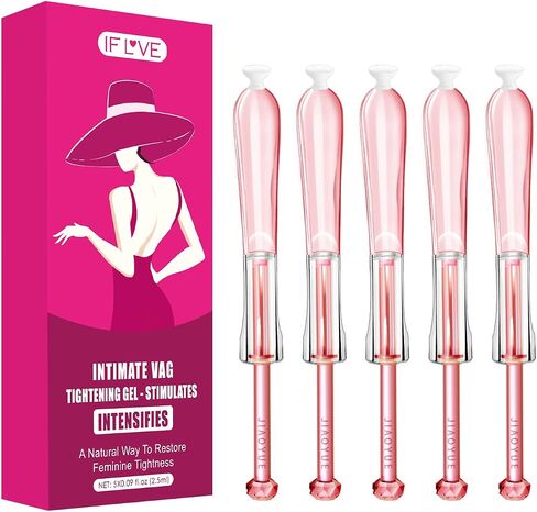 Feminine Firming Gel - Natural Yoni Tightening Care for Women, pH Balanced & Plant-Based Formula (Pack of 5) in Saudi Arabia