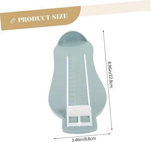 GALPADA Kids Foot Measuring Device Accurate Baby Shoe Size Measurement Tool Portable Gauge for Children Easy to Use Foot Length Ruler Suitable for Boys and Girls in Saudi Arabia