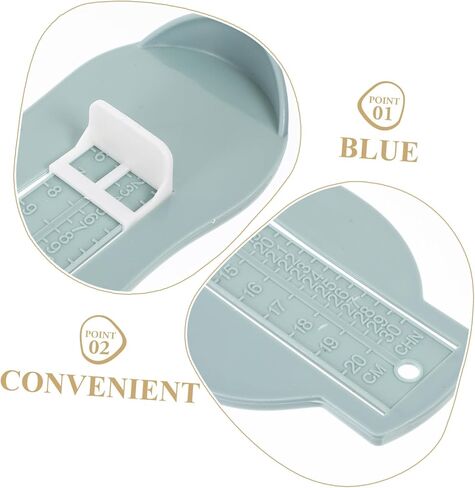 GALPADA Kids Foot Measuring Device Accurate Baby Shoe Size Measurement Tool Portable Gauge for Children Easy to Use Foot Length Ruler Suitable for Boys and Girls in Saudi Arabia
