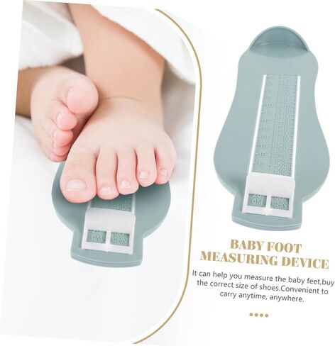 GALPADA Kids Foot Measuring Device Accurate Baby Shoe Size Measurement Tool Portable Gauge for Children Easy to Use Foot Length Ruler Suitable for Boys and Girls in Saudi Arabia