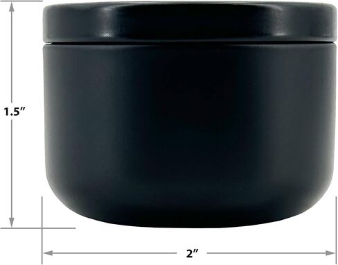Personalized Candles, Custom Candles, Candle Favors, Candle Wedding Favors with Photo, Bulk Candles (Set of 10) (Black Tin) in Saudi Arabia