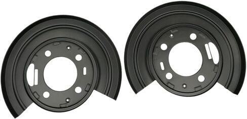 زوج ألواح دعم درع غبار الفرامل الخلفية لزوج من 2000-2005 Ford Ford for 2000-2010 Ford F-250 Super Duty for 1999-2015 Ford F-350 Super Duty لعام 2011-2014 F-450 F-550 Super Duty 924-212 in Saudi Arabia