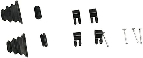 زوج ألواح دعم درع غبار الفرامل الخلفية لزوج من 2000-2005 Ford Ford for 2000-2010 Ford F-250 Super Duty for 1999-2015 Ford F-350 Super Duty لعام 2011-2014 F-450 F-550 Super Duty 924-212 in Saudi Arabia