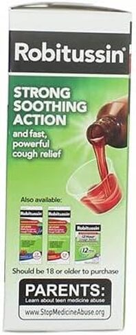 Robitussin Adult Cough+Chest Congestion DM Liquid Maximum Strength - 4 oz, Pack of 6 in Saudi Arabia