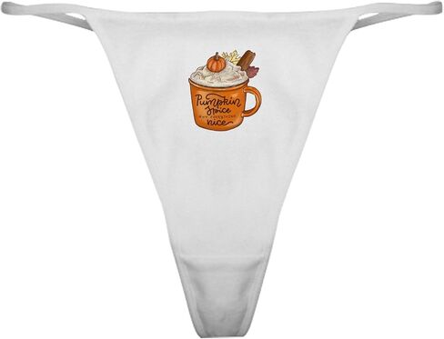 CafePress Latte Pumpkin Spice And Everything Nice Underwear, Womens Panties in Saudi Arabia