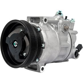 ضاغط FKG AC و A/C Clutch 1K0820808C FIT لعام 2006-2014 VW Beetle (L5 2.5L فقط) ، 2005-2014 VW Jetta (L5 2.5L فقط) ، 2010-2014 VW Golf (L5 2.5L فقط) in Kuwait